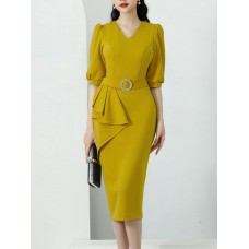 Flattering Fit for All Figures Dress HF3303-03-02