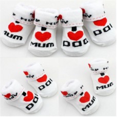 Soft Newborn Feet Accessories Baby Toddler Lovely Boys Girls Cotton Rubber Socks