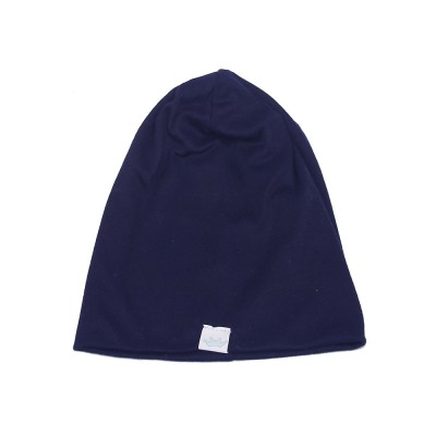Cute Solid Knitted Cotton Hat Beanies Autumn Winter Warm Earmuff Colorful Crown Caps For Newborn Baby Children 