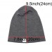 Cute Solid Knitted Cotton Hat Beanies Autumn Winter Warm Earmuff Colorful Crown Caps For Newborn Baby Children 